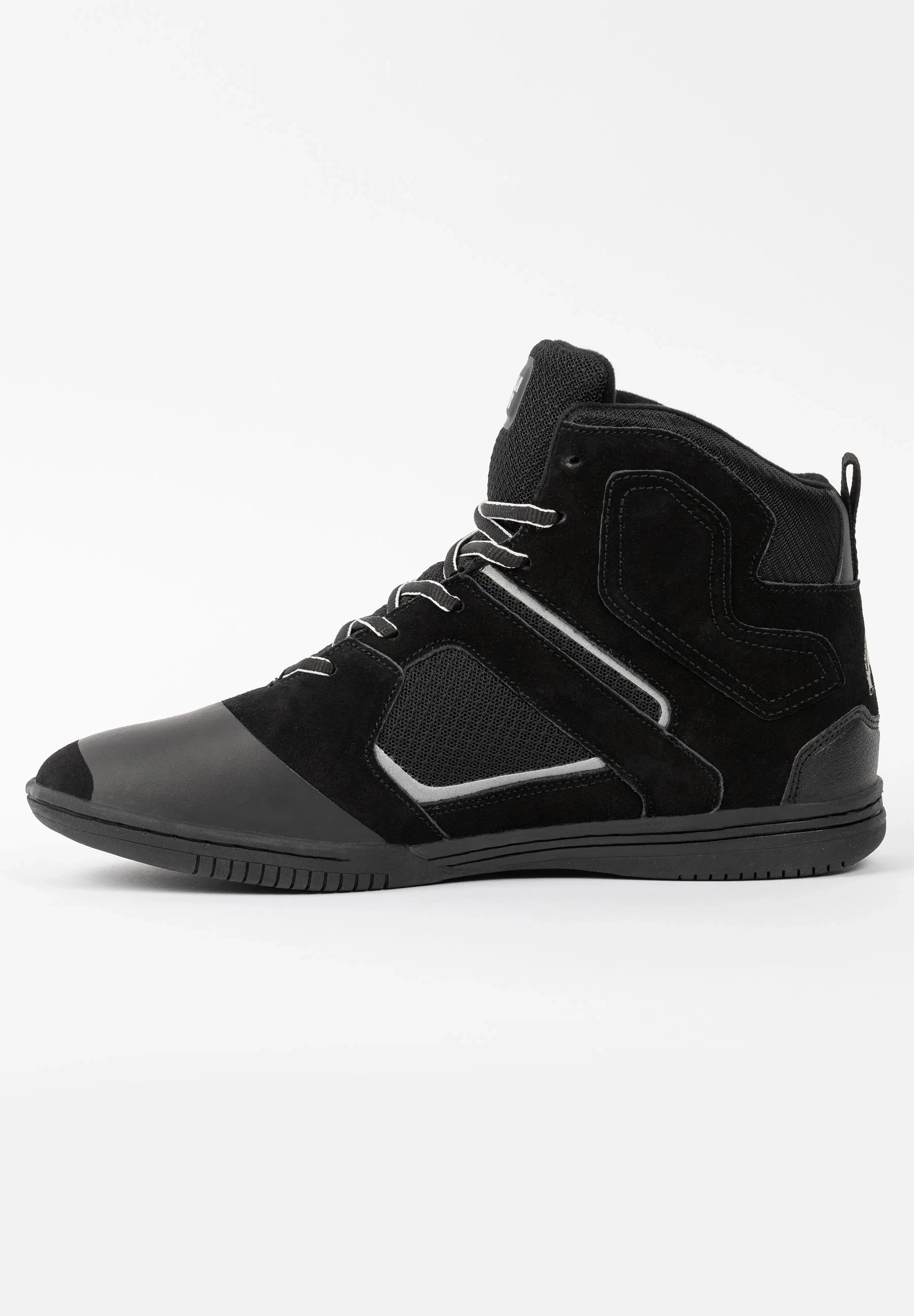 Troy High Tops - Black/Gray [Madhësia: 44]