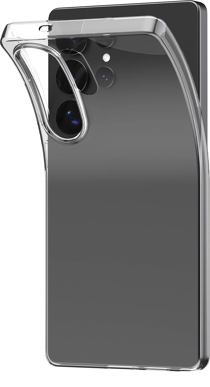 Mbështjellës silikoni Puro 03 Nude për Samsung Galaxy S25 Ultra, Transparent