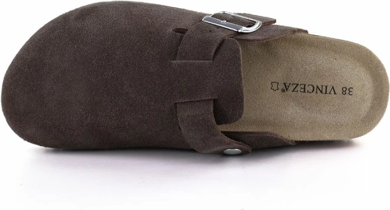 Mule lëkure për femra Vinceza 101332, kafe