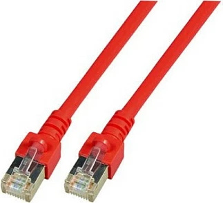 Kabllo rrjeti EFB Elektronik K5458.1,5, Cat5e, 1 m, S/FTP, RJ-45, 2.5 Gbit/s, e kuqe