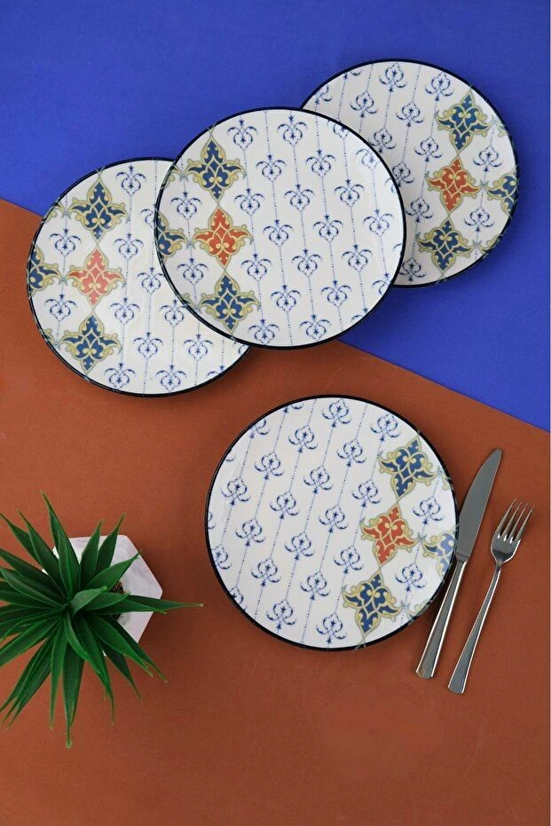 Set pjatash për ëmbëlsira (4 copë), Hermia Concept, TVL4PTPRS1211