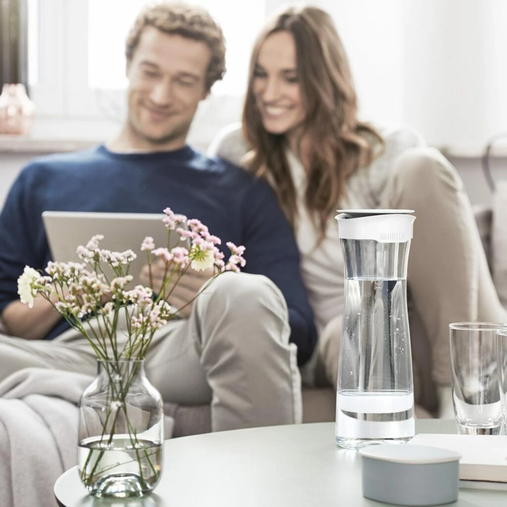 Filtruese Uji Brita Fill & Serve Carafe – white, graphite