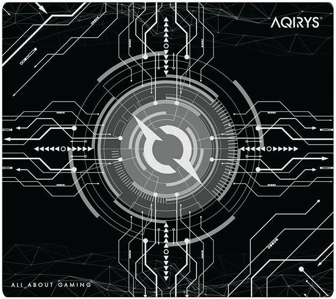 Mauspad Aqirys GRUIS Medium 450x400, e zezë