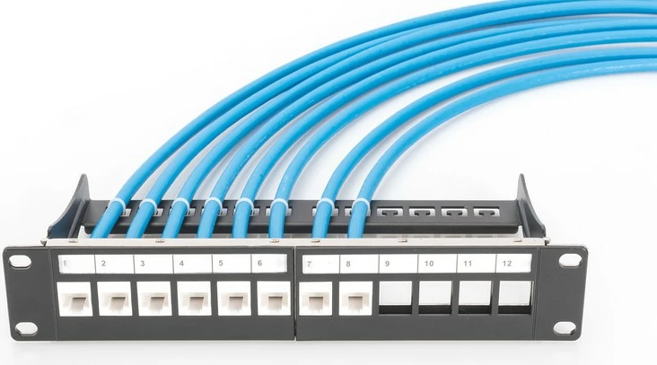 Modul Keystone RJ45 Digitus DN-93502, Cat 5e, UTP, pa vegla, bardhë/zi