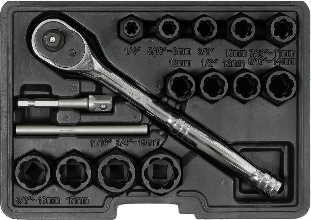 Ekstraktor vida/bolta Yato YT-05897, 16 copë