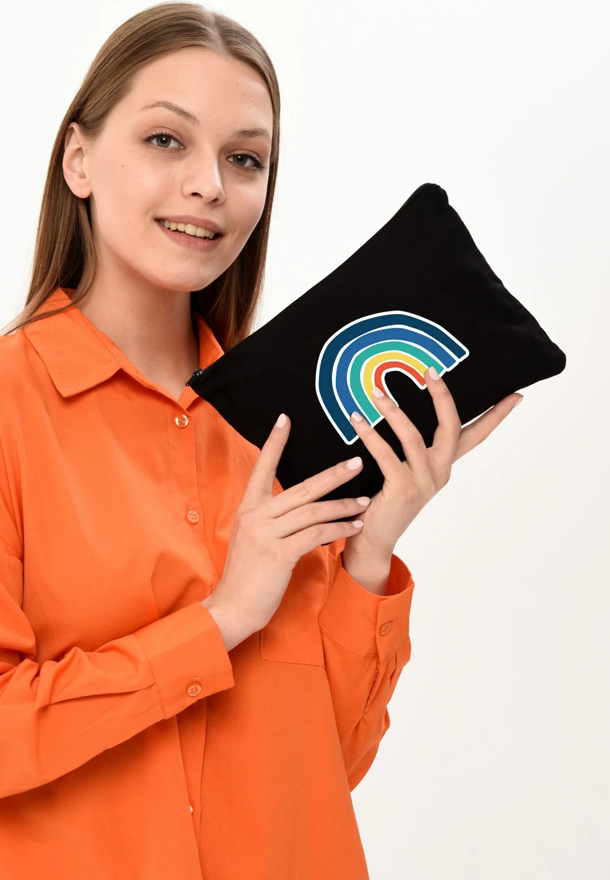 Çantë make-up Zoozie Bags, e zezë, 25x18cm
