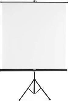 Ekran projektori Hama 21574 me stativ, 155x155cm, Bardhë