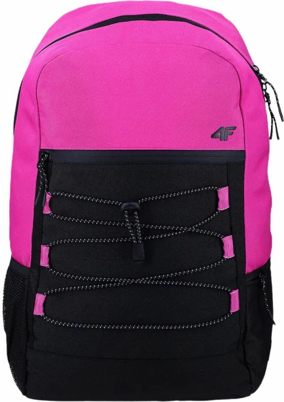 Çantë shpine 4F, unisex, e zezë dhe rozë