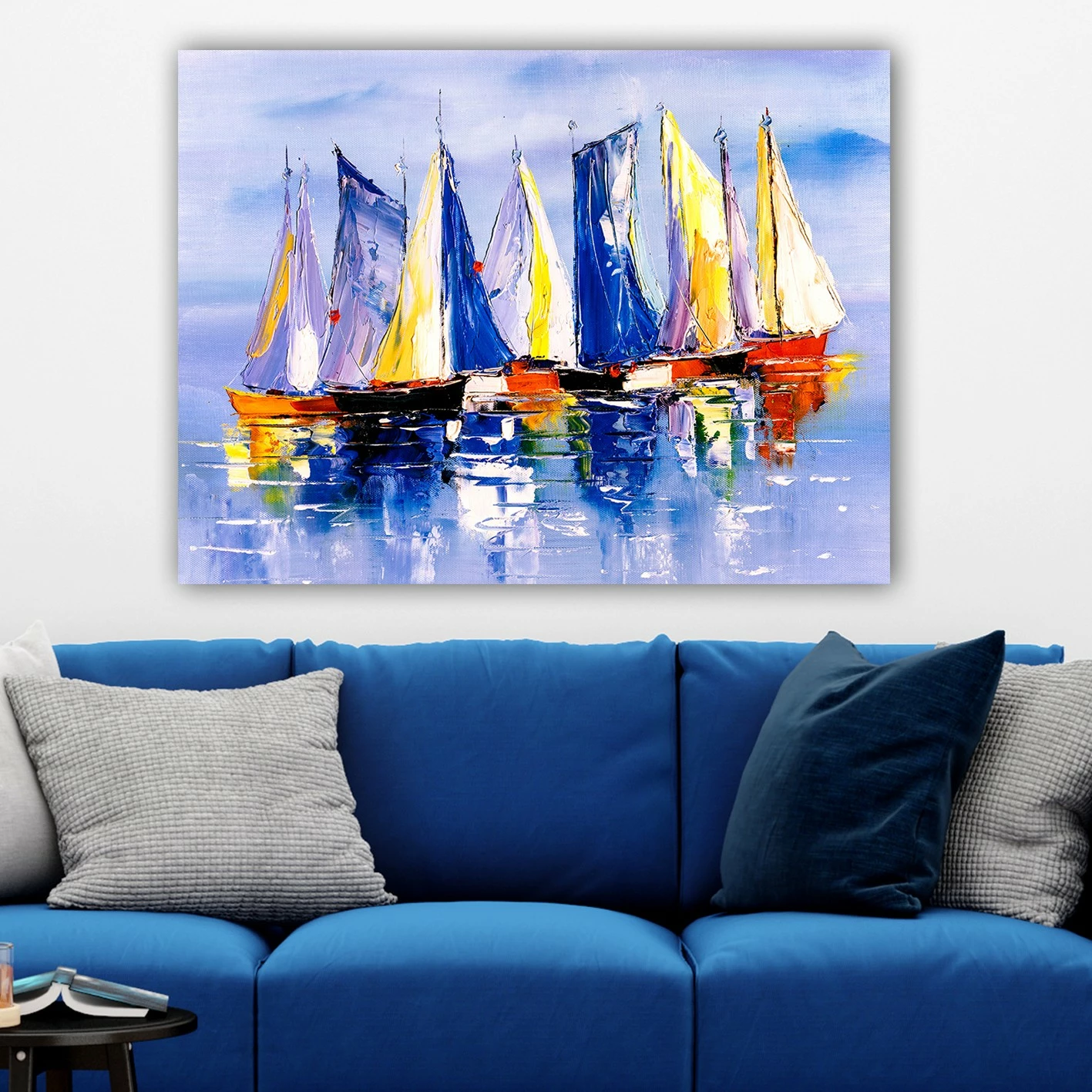 Pikturë dekorative në kanavacë, shumëngjyrëshe, 70x100cm, 619226807_70100