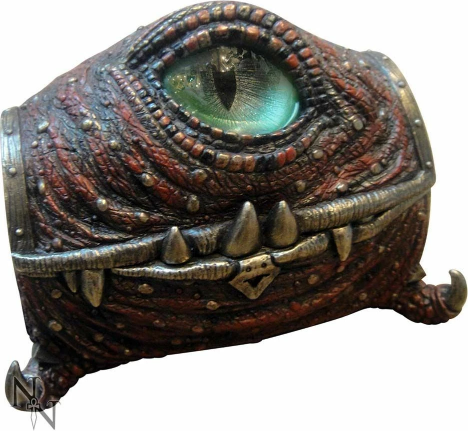 Kuti dekorative Nemesis Now Gaming Heroes 16.5 cm resin, e kuqe