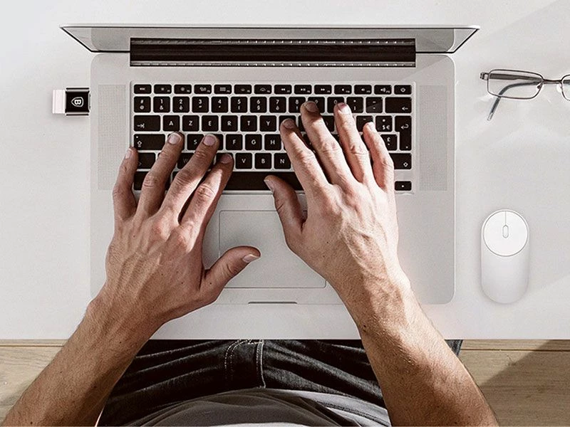 Adapter Baseus 27625-uniw USB-A në USB-C, USB 2.0, OTG, 2.4A, i zi