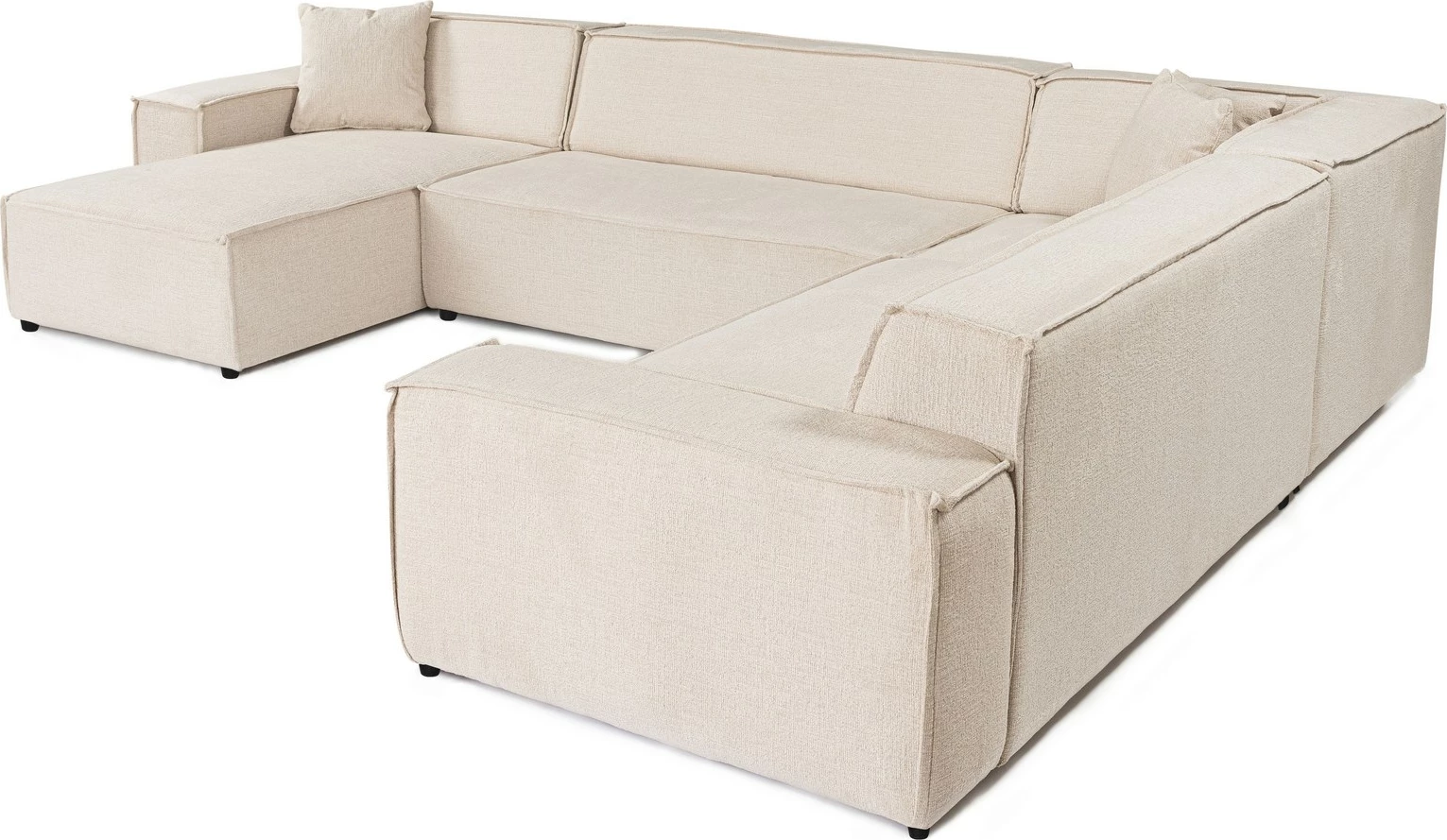 Kënd-sofë Atelier del Sofa, Puzzle Corner (Chl-02-C-2R), bezhë