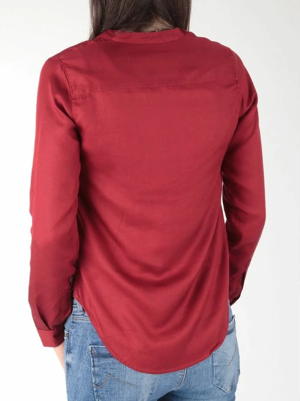 Këmishë femrash Lee, burgundy