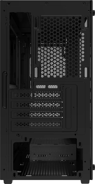 Kasë Darkflash M305 Mesh mini tower M-ATX/ITX, pa ventilatorë, deri 7x120mm, 2x SSD + 2x HDD, USB 3.0, e zezë