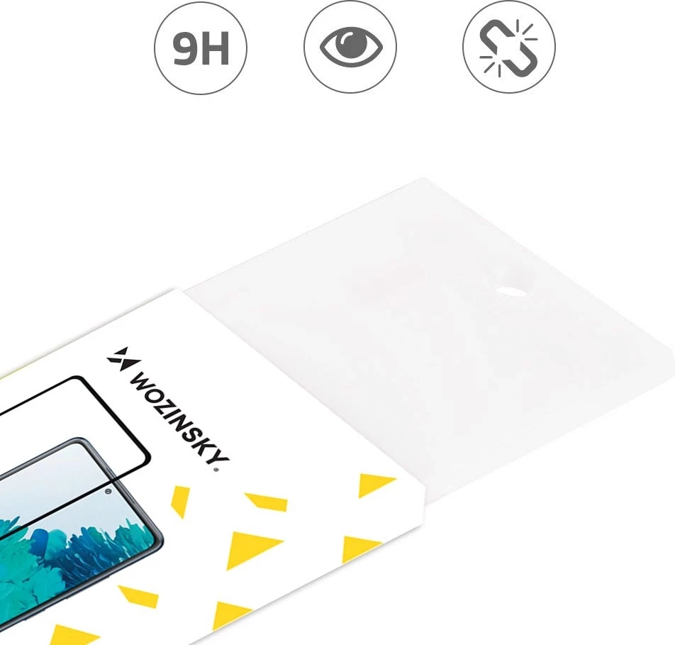 Xham mbrojtës Wozinsky Full Glue për Xiaomi 15, 2 copë, i zi