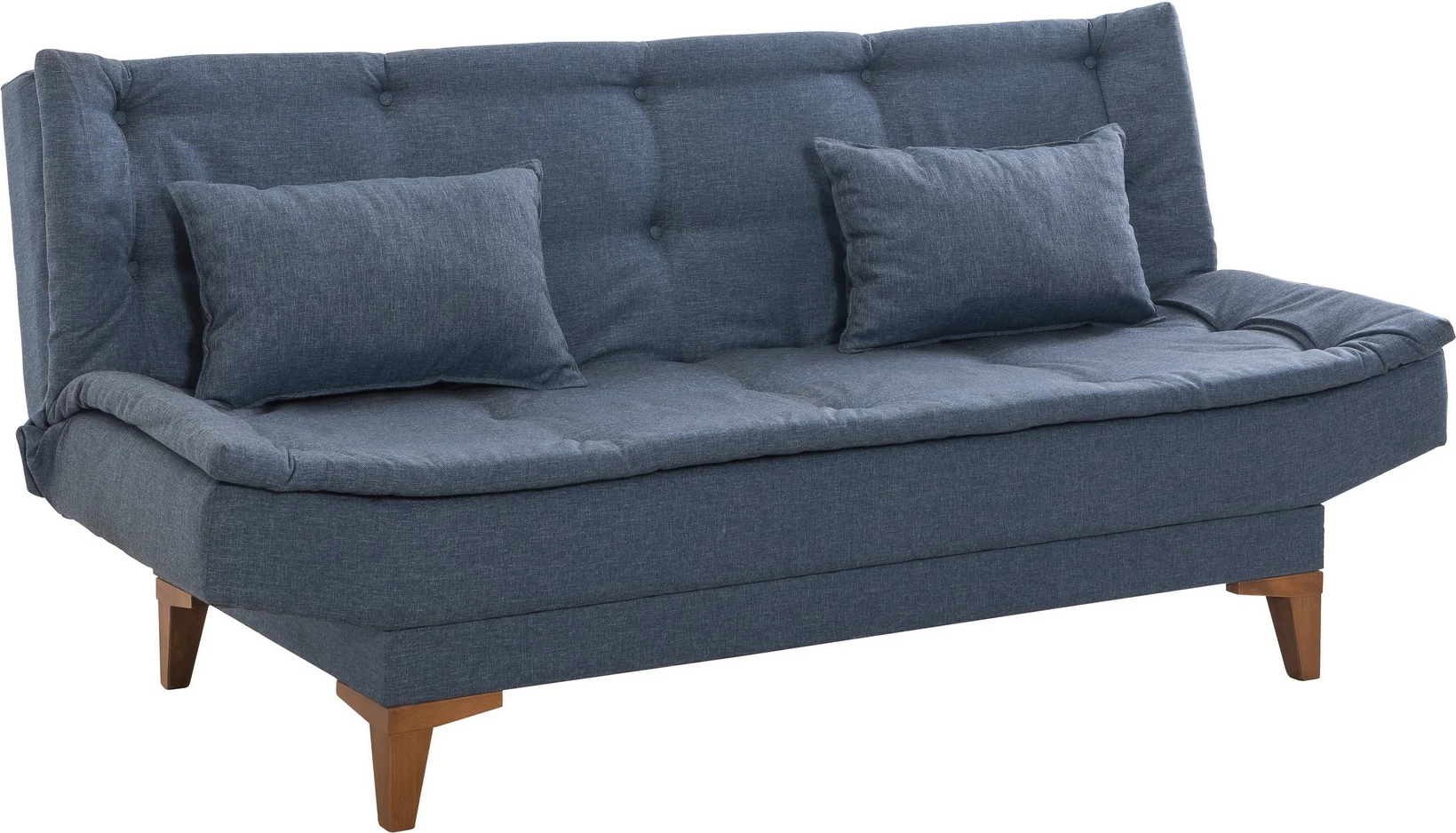 Divan-krevat treshe, ngjyrë kaltër e errët, Atelier del Sofa, Santo