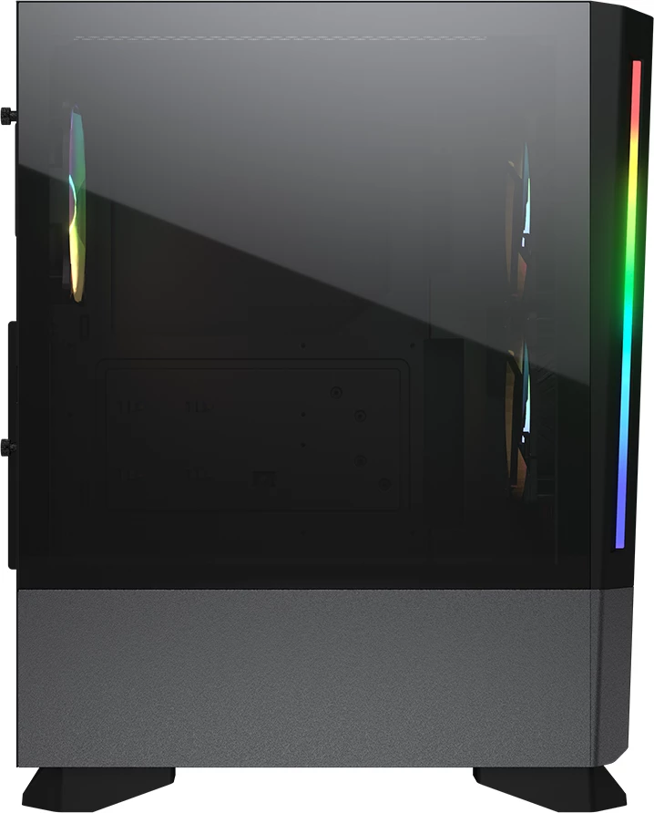 Kasë COUGAR MX430 Air RGB Mid Tower, ATX, 3x120mm fans, E zezë
