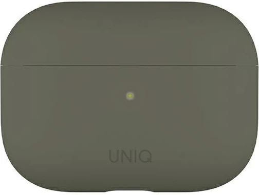 Mbështjellës UNIQ Lino për AirPods Pro, silikon, gri