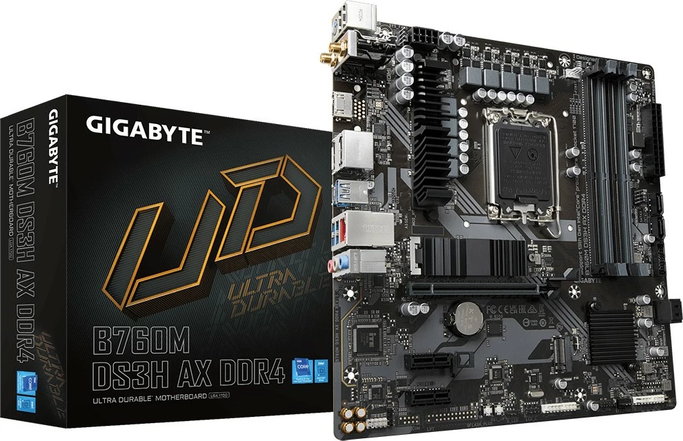 Pllakë amë Gigabyte B760M DS3H AX DDR4