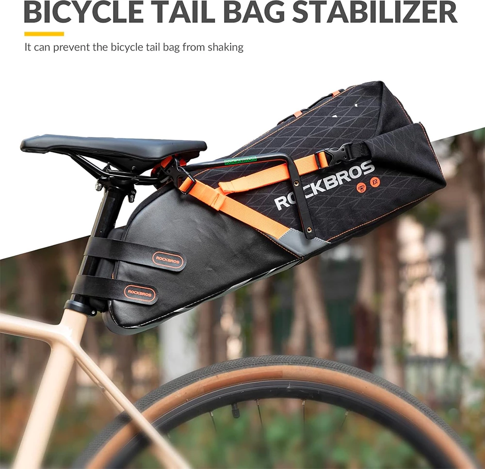 Mbajtës multifunksional biçiklete Rockbros 31210013001, aliazh alumini, i zi