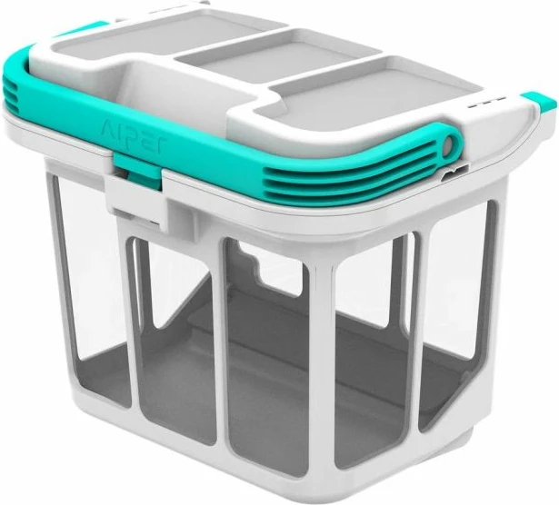 Shportë filtri Aiper për Scuba N1 Pro / S1 Pro, 180 µm, 5 L, bardhë me tirkiz