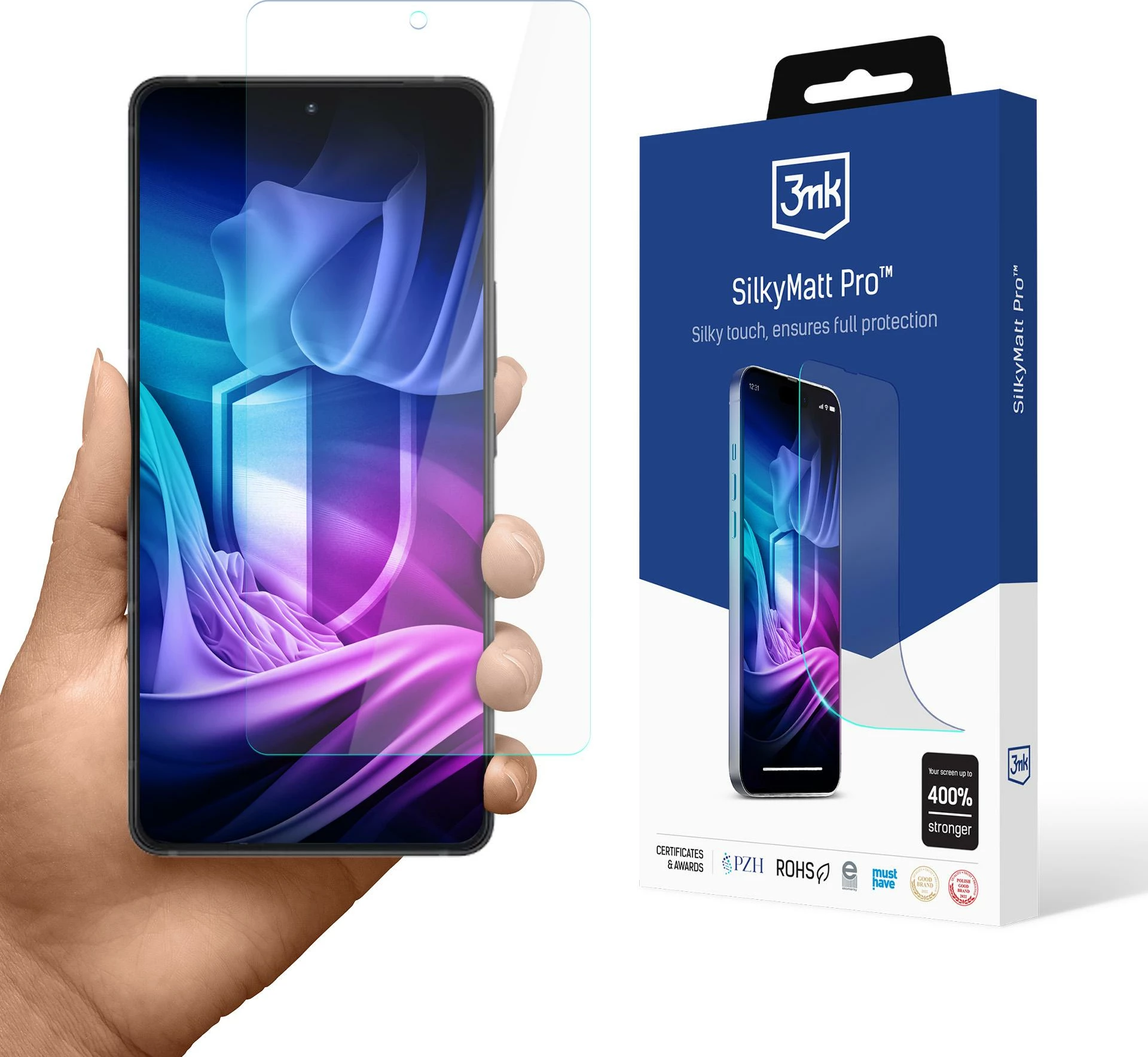 Folje mat mbrojtëse 3mk SilkyMatt Pro për Asus Zenfone 12 Ultra
