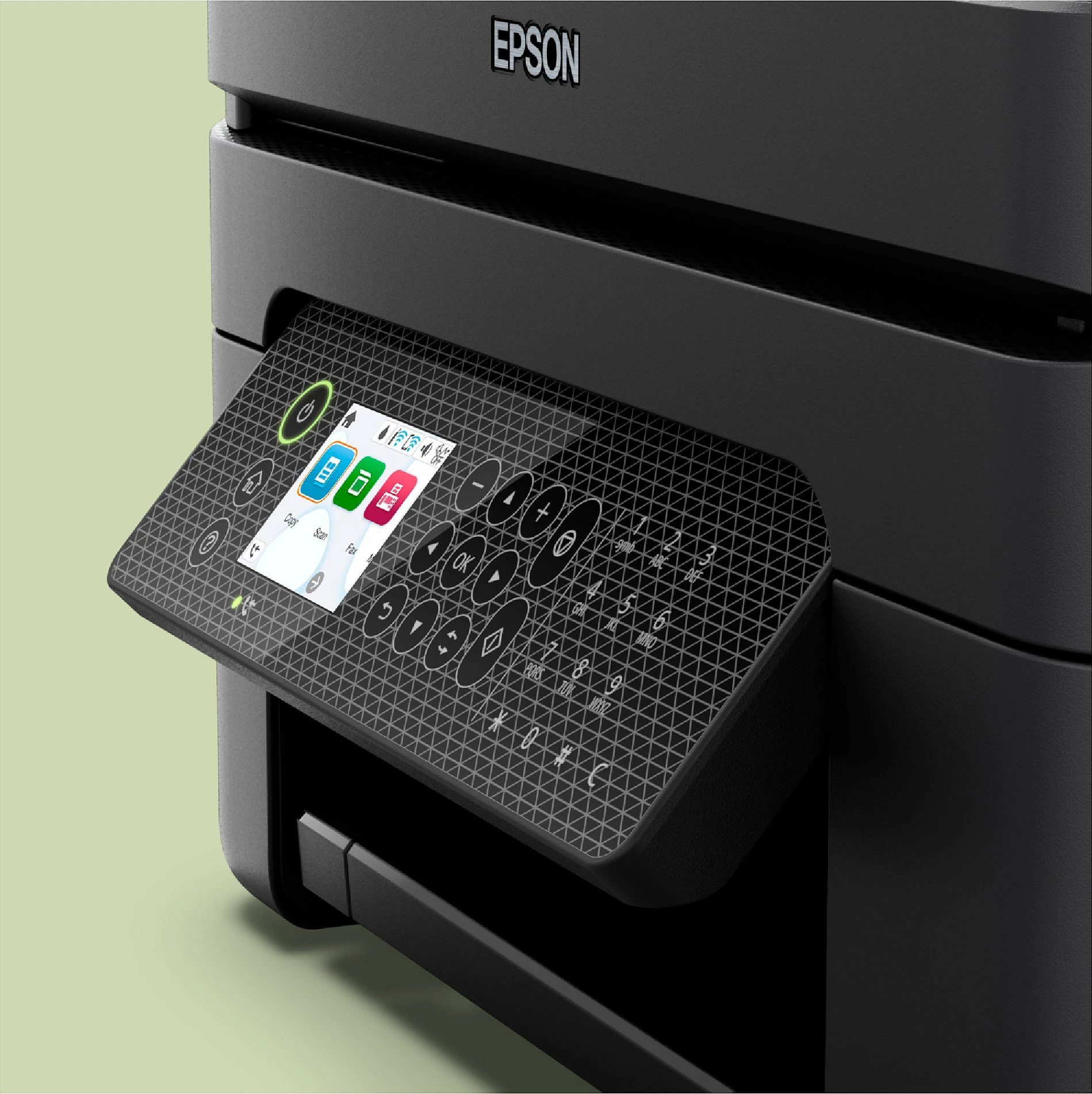 Printer multifunksional Epson WorkForce WF-2950DWF, Inkjet, A4, Wi‑Fi, duplex, i zi