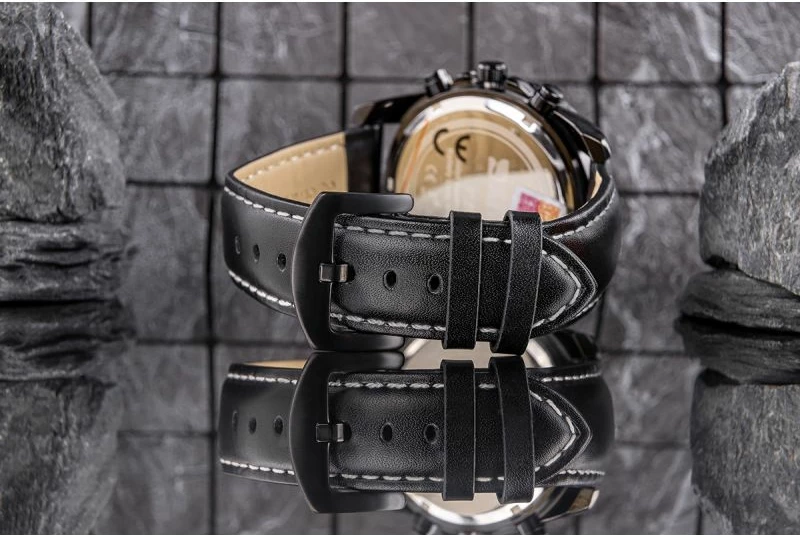 Orë dore për meshkuj Skmei, e zezë