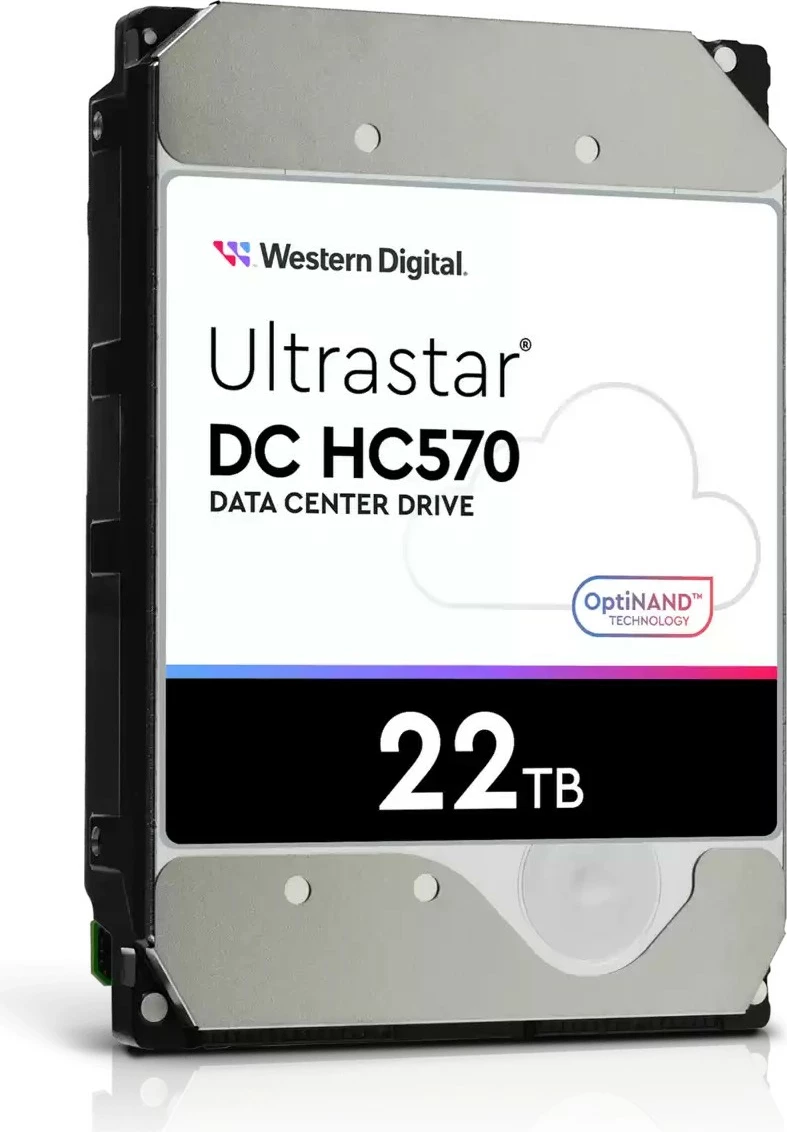 Hard disk Western Digital Ultrastar DC HC570, 22 TB, 7200 RPM, 512 MB, 3.5", Serial ATA III