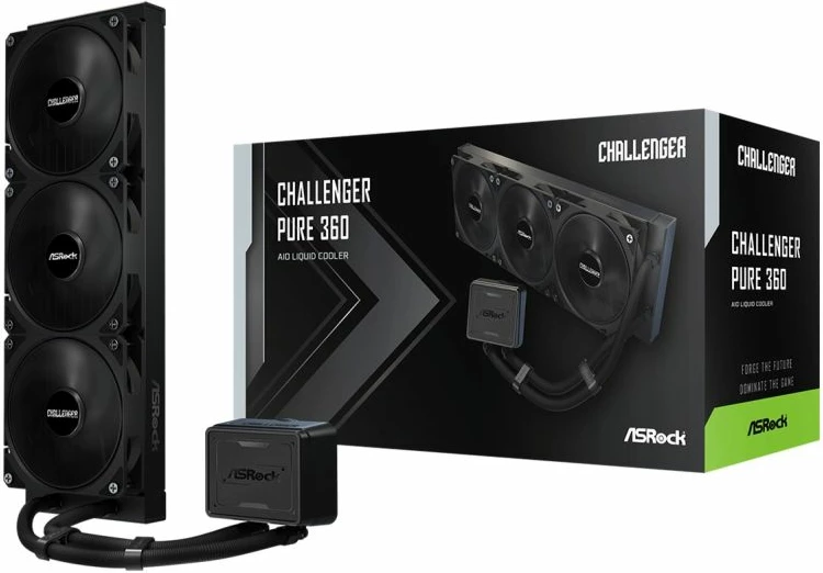 Ftohës procesori Asrock Challenger Pure 360, i zi