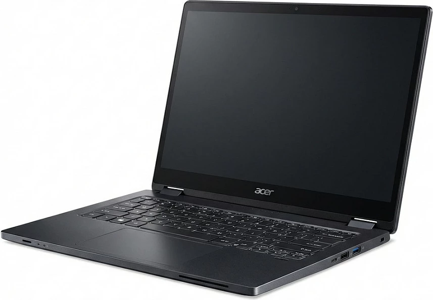 Laptop Acer TravelMate P4 Spin TMP414RN-54-TCO-75E6, Core Ultra 7 155U, 16GB RAM, 1TB SSD, eShell, gri e errët