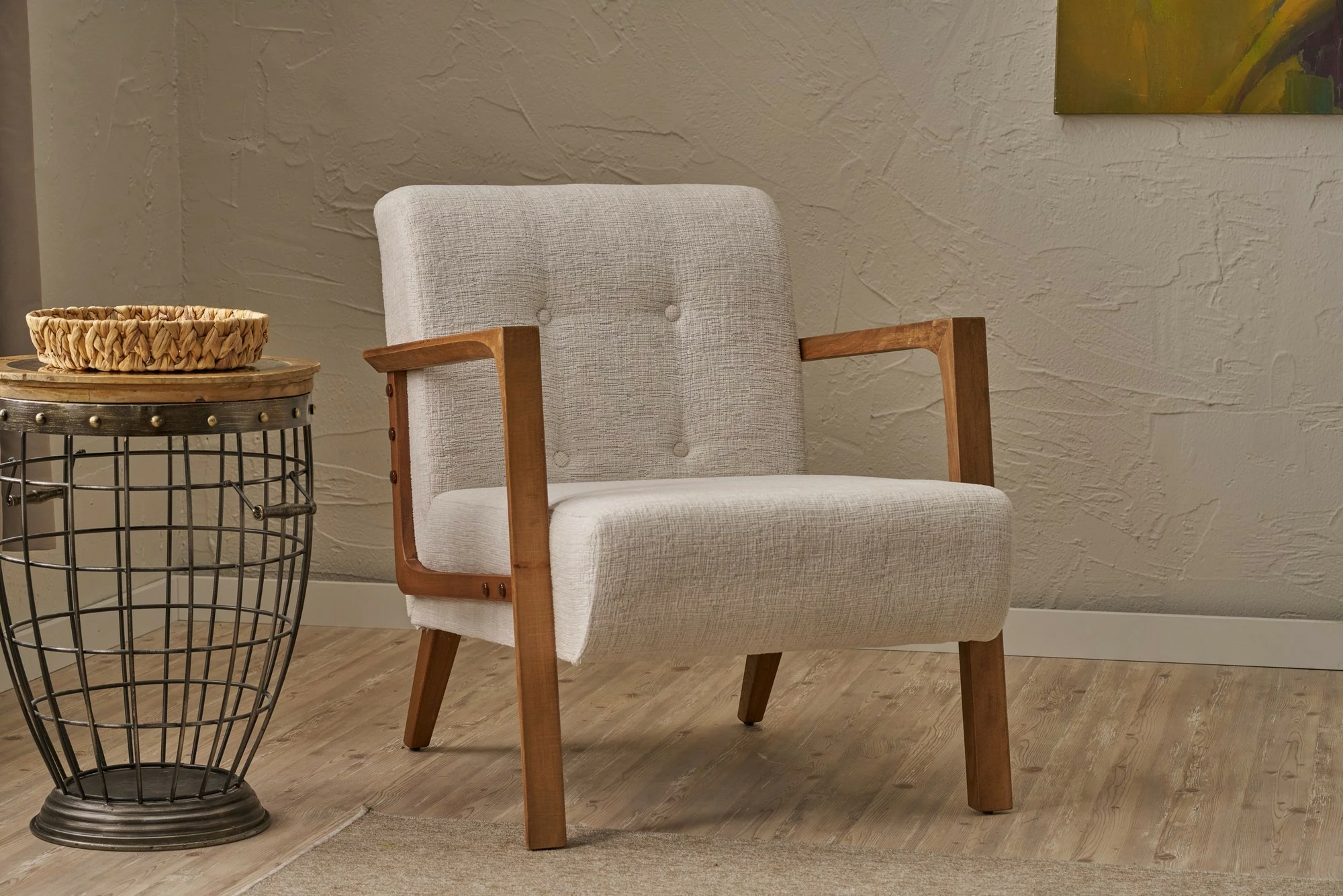 Karrige Wing Atelier del Sofa, Kemer, krem v2