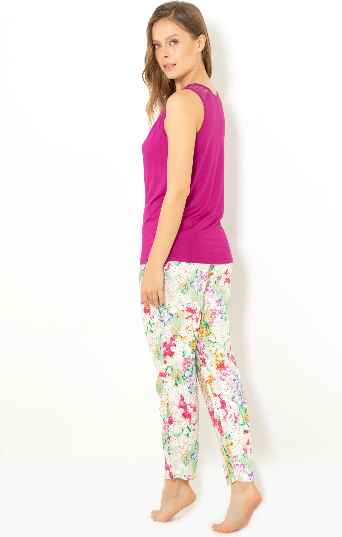 Set pizhamash për gra, Jumeon, magenta, 002-000230