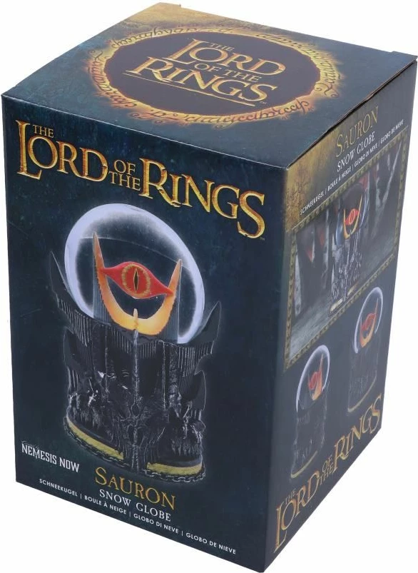 Glob bore Nemesis Now The Lord of the Rings Sauron 18 cm, e zezë