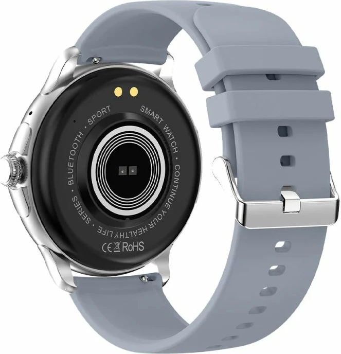 Smartwatch për femra Rubicon, argjendi