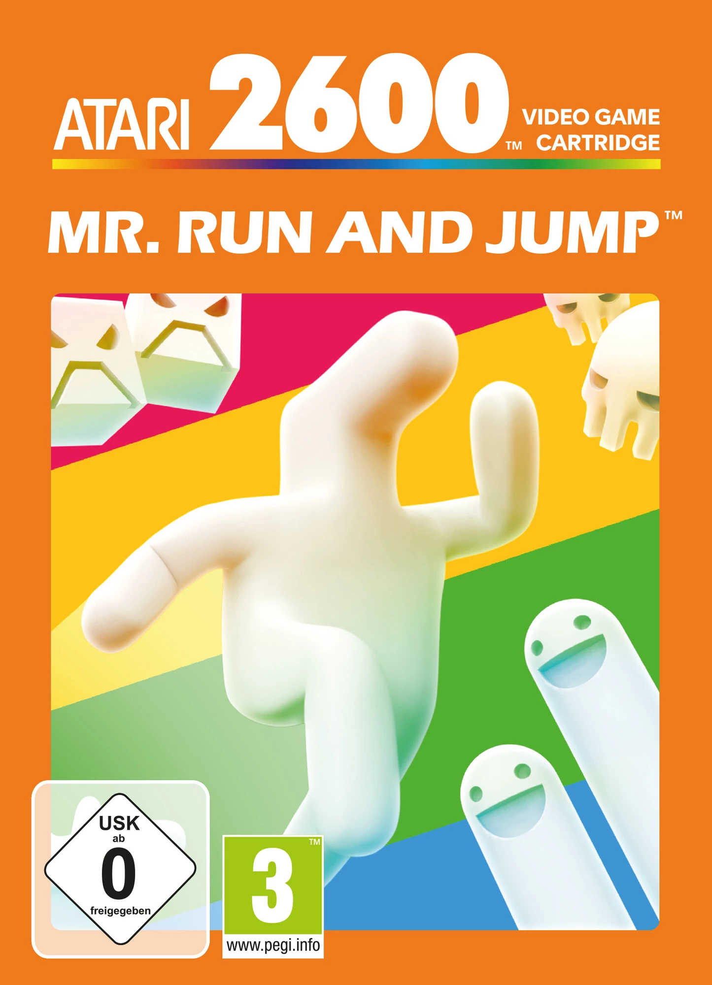 Kasetë loje, Replai, Mr. Run and Jump, për Atari 2600+, PEGI 3