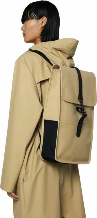 Çantë shpine Rains, bezhë