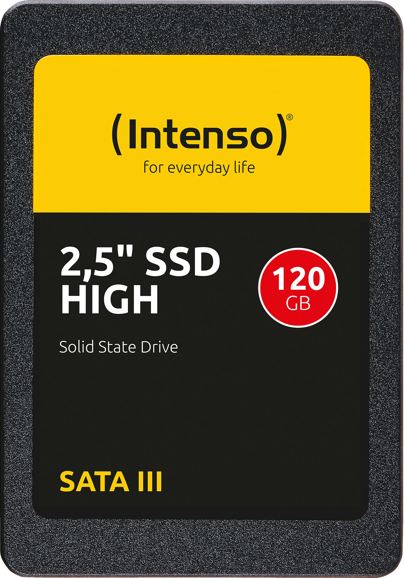 SSD Intenso High 120 GB 2.5" 520 MB/s 6 Gbit/s e zezë