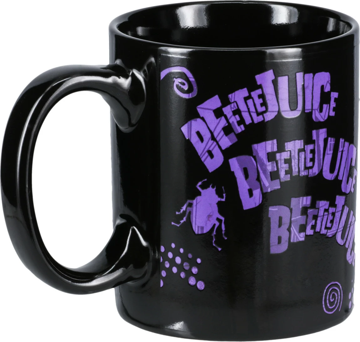 Filxhan Paladone Beetlejuice XL, 550 ml, heat-change, i zi/vjollcë