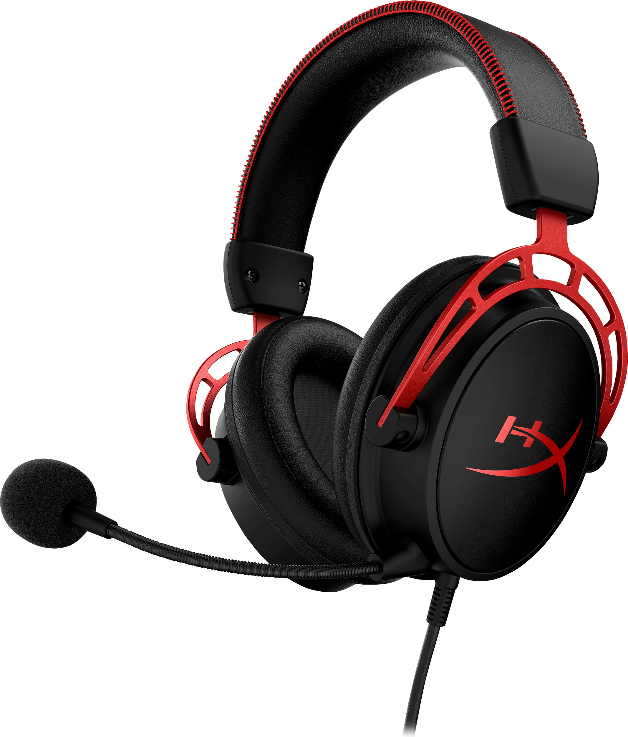 Kufje gaming HyperX Cloud Alpha, me kabllo 3.5mm, mikrofon, Black-Red