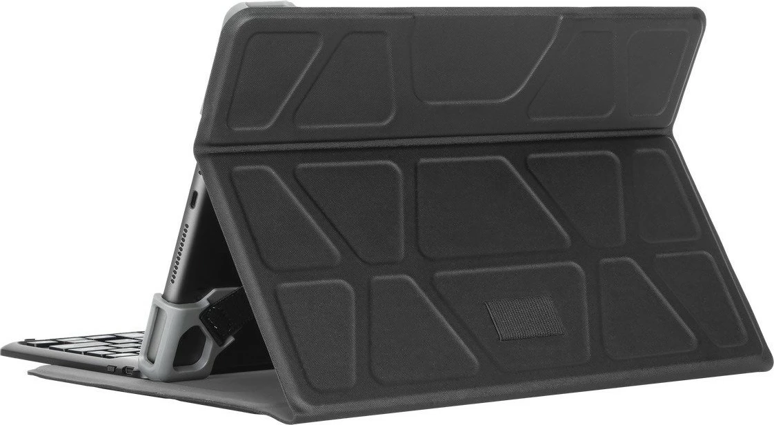 Mbështjellës me tastierë Bluetooth Targus Pro Tek Universal, gjermanisht, 9-10.5 inç, i zi