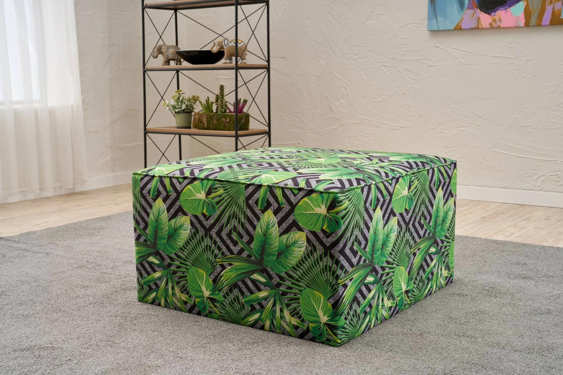 Puf Atelier del Sofa, ngjyrë e gjelbër, Kozan