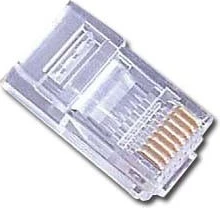 Konektorët e telit Cablexpert PLUG3UP6/100, 1 Transparent nga GEMBIRD