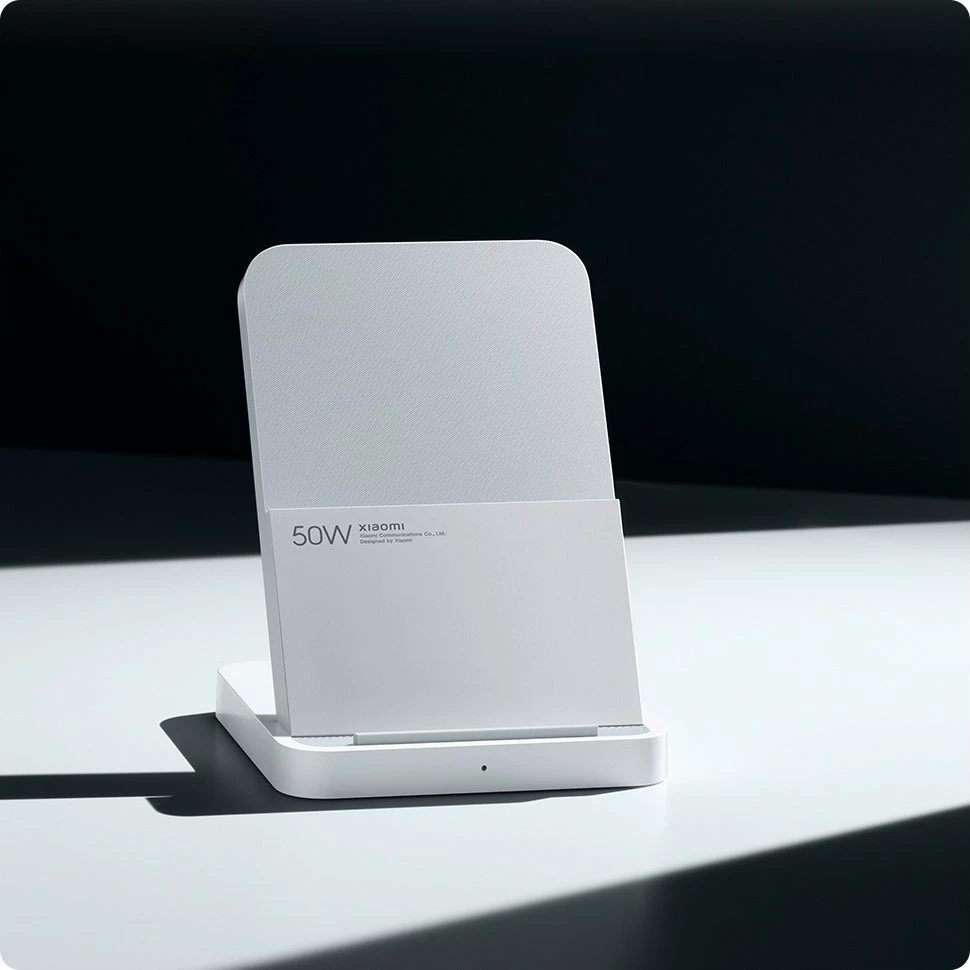 Karikues induktiv me stendë Xiaomi 50W Wireless Charger Pro BHR7560GL/MDY-14-EN, i bardhë