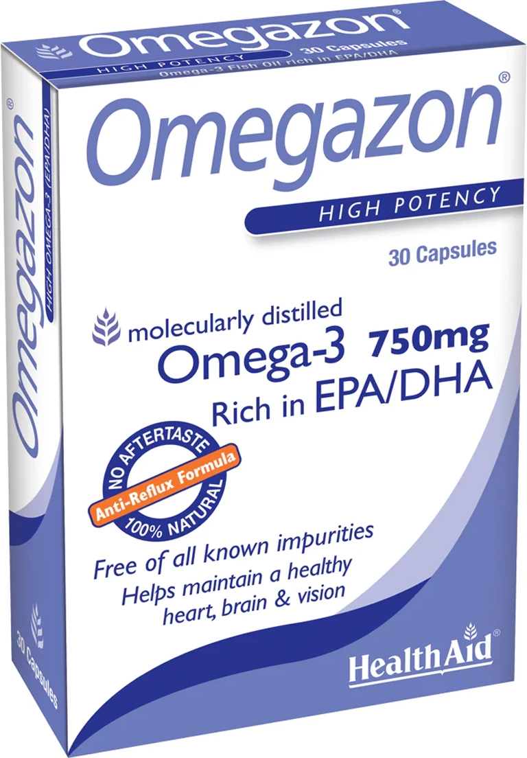 Omegazon – Omega 3 për zemrën dhe trurin