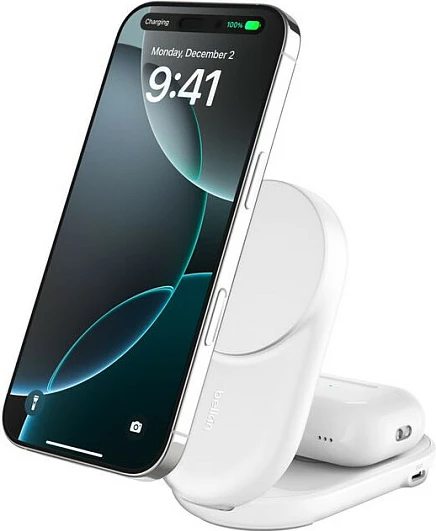 Karikues pa kabllo Belkin Qi2, 25W, USB-C, kabllo 1.5m, i bardhë