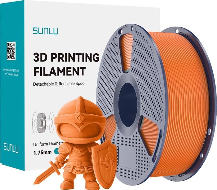 Filament 3D Sunlu PLA+ PLA+ SO 1.75mm Sunny Orange