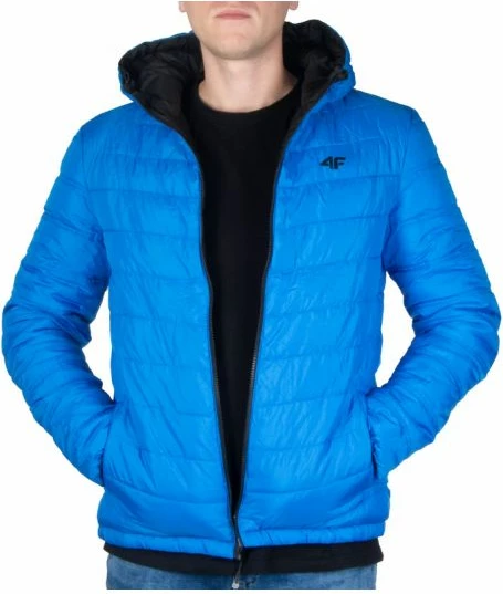 Jakne për meshkuj 4F, të zeza dhe blu