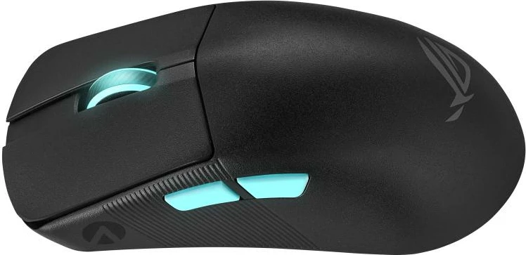 Maus gaming, ASUS ROG Harpe Ace Aim Lab Edition (90MP02W0-BMUA00), wireless Tri-Mode 36,000 dpi 54g, i zi