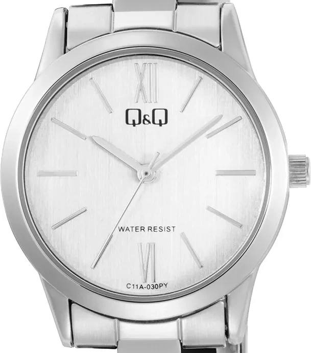 Orë dore Q&Q C11A-030PY, e argjendtë